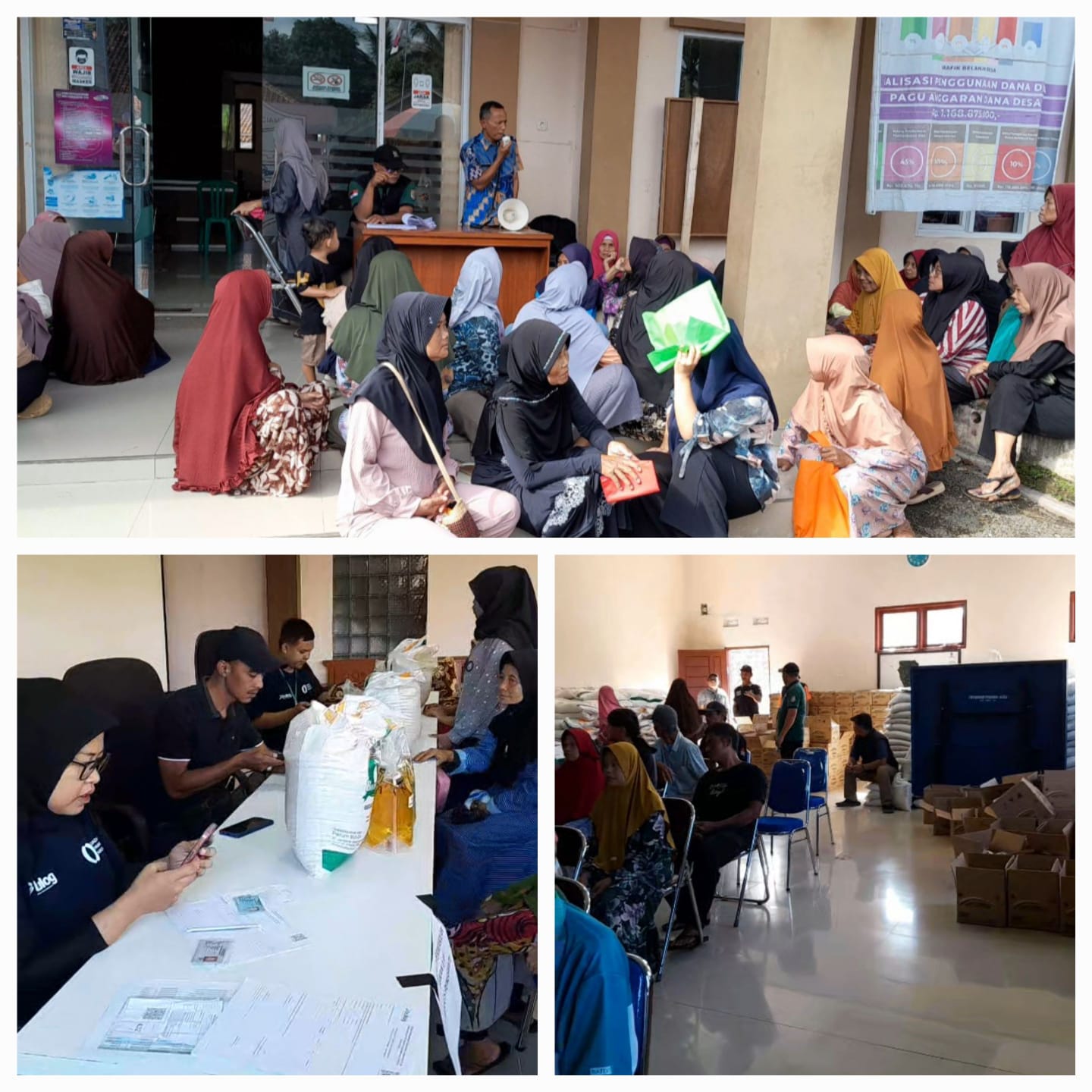 PENYALURAN BANTUAN PANGAN BERA...